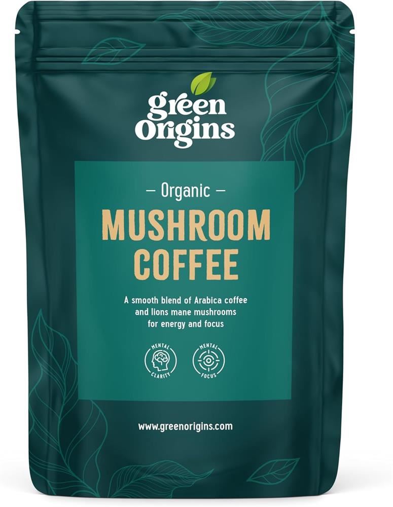 Green Origins Organic Vegan Mushroom Latte Blend 100g