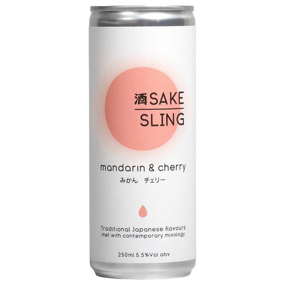 Sake Sling Mandarin & Cherry 5.5% 250ml