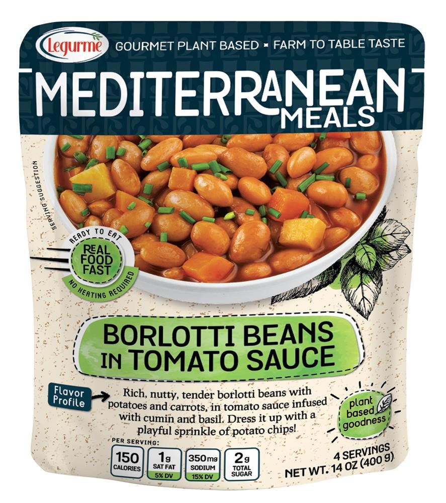 Legurme Borlotti Beans in Tomato Sauce 400g - 12 Pack