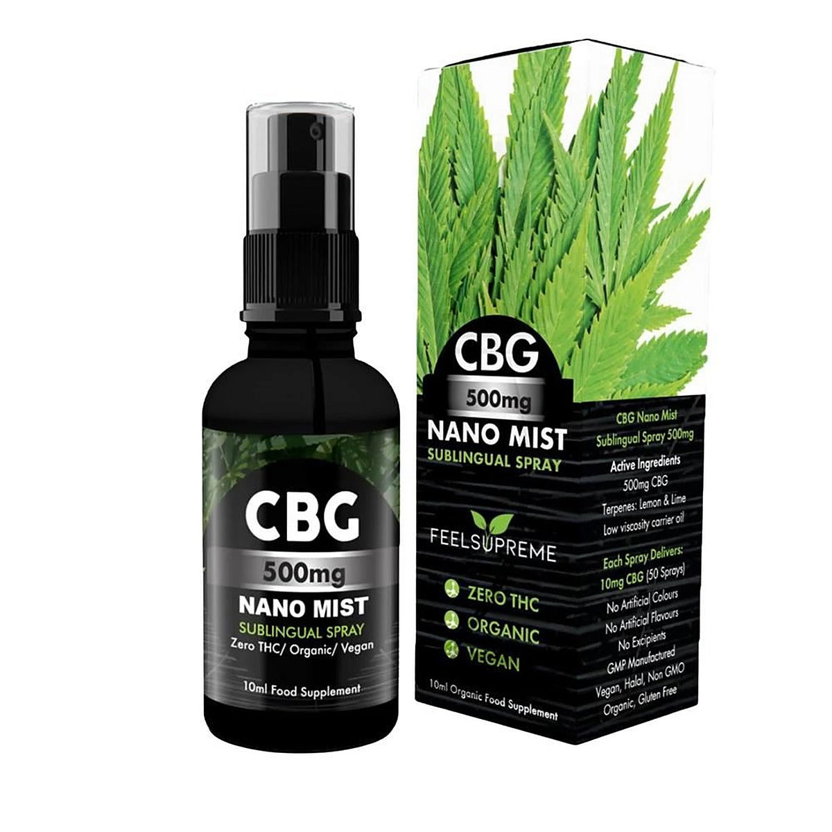 Feel Supreme CBG Liposomal Spray 10ml