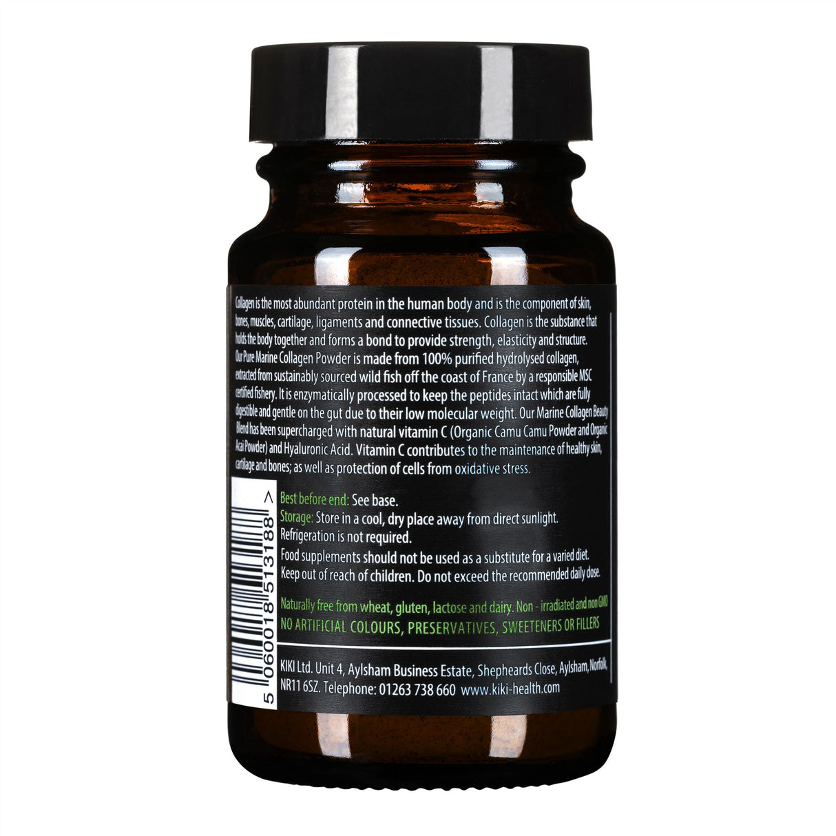 Kiki Health Marine Collagen Beauty Blend Powder 20g