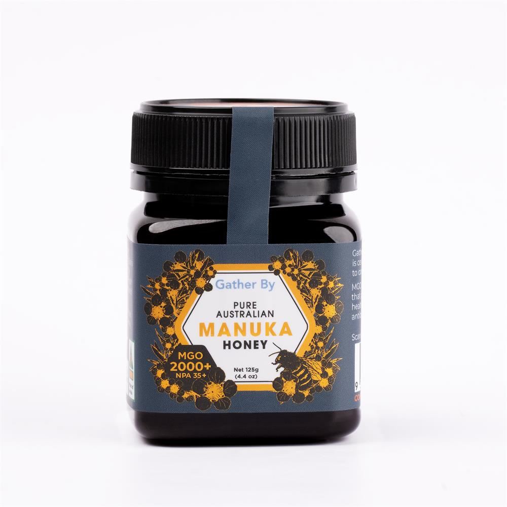 GATHERBY Australian Manuka Honey 2000+MGO 125g