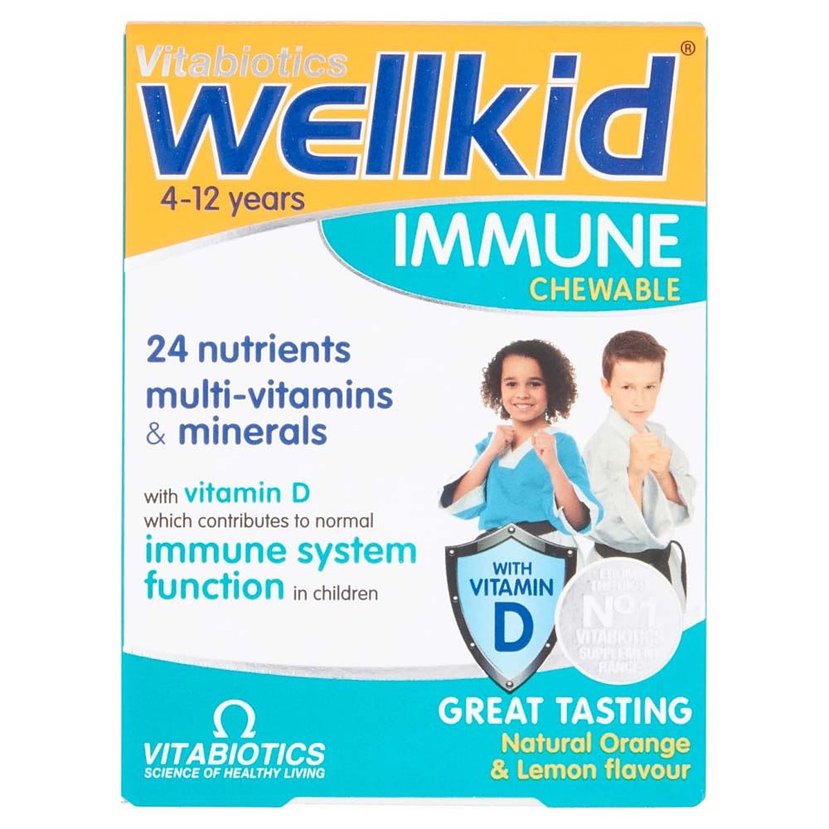 Vitabiotics WellKid Immune Chewable - 30 Tablets - image 2