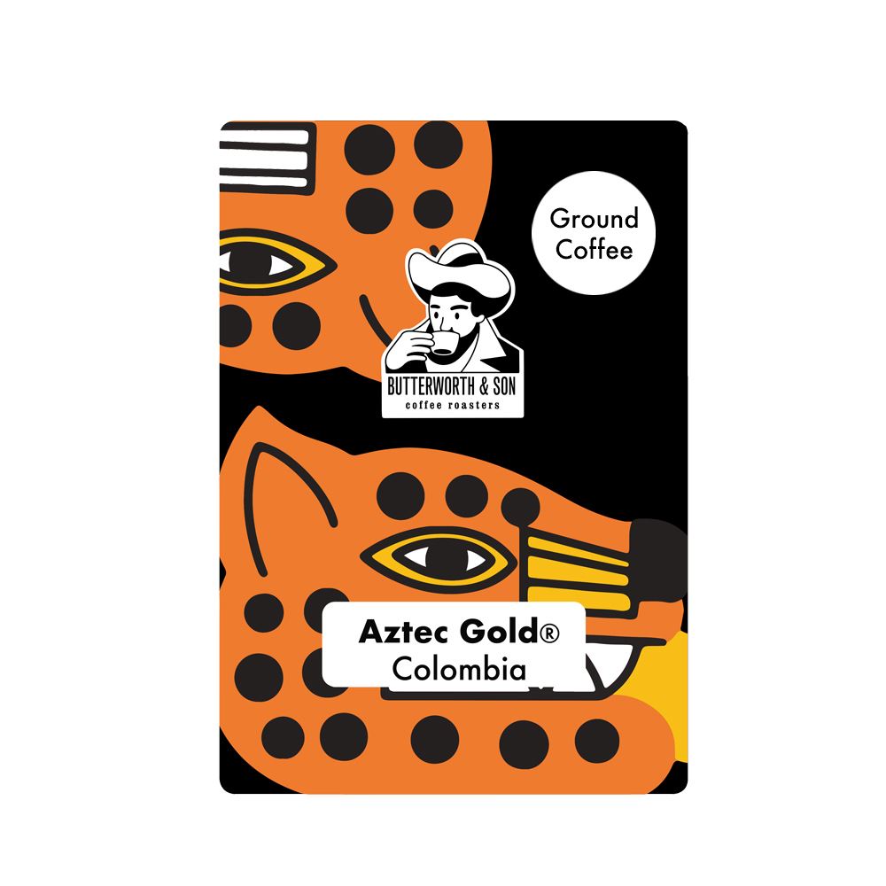 Butterworth and Son Colombia Aztec Gold Ground Coffee 250g