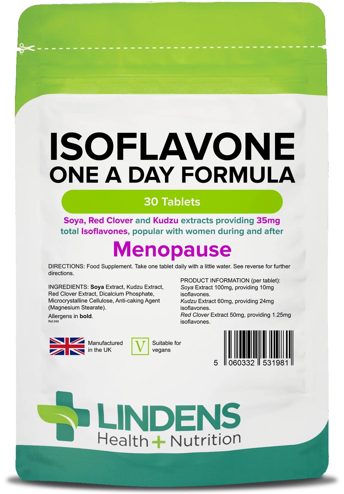 Lindens Isoflavone Formula (Soya+) - 30 Tablets