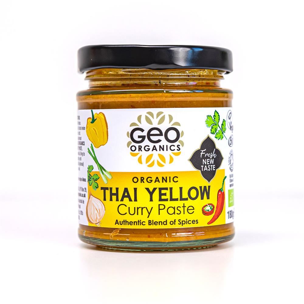 Georganics Pastes - Organic Thai Yellow Curry Paste 180g