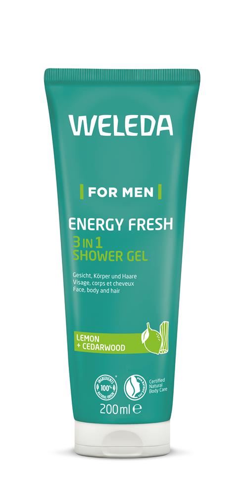 Weleda Men's Energy Fresh 3in1 Shower 200ml