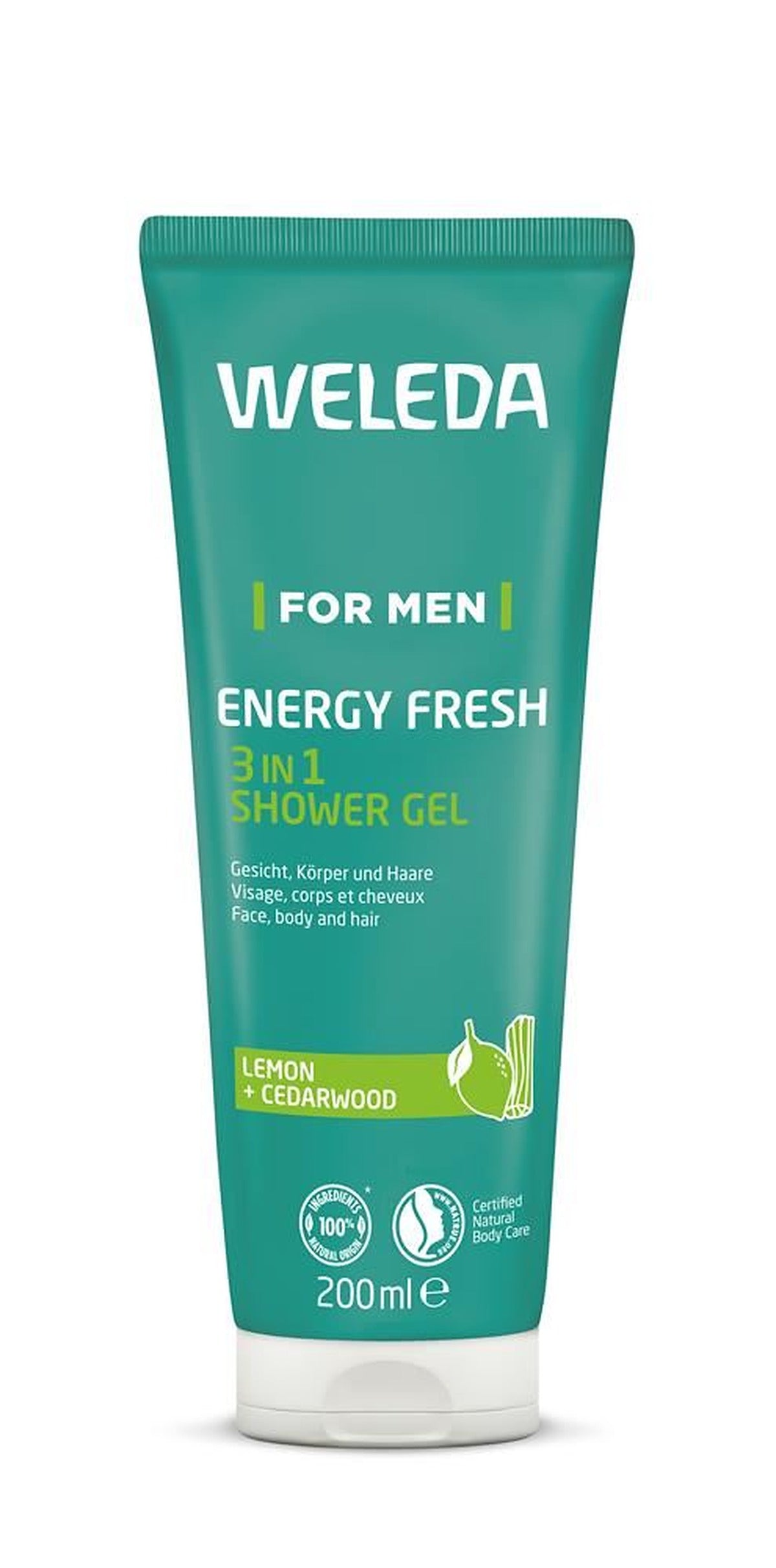 Weleda Men's Energy Fresh 3in1 Shower 200ml