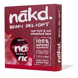 Nakd Berry Delight 4x35g