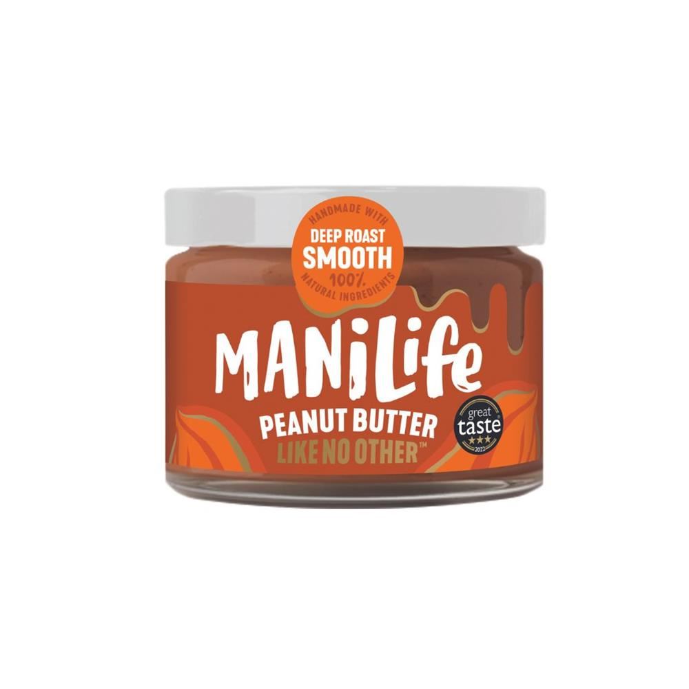 Manilife Deep Roast Smooth Peanut Butter Jar 275g