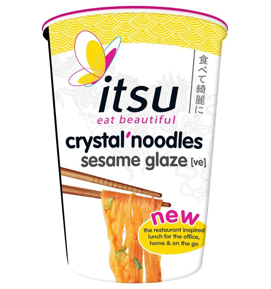 Itsu Sesame Glaze Crystal Noodle Cup 77g