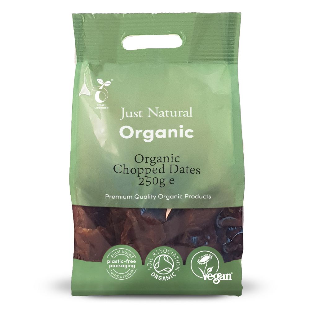 Just Natural Organic Organic Chopped Dates 250g