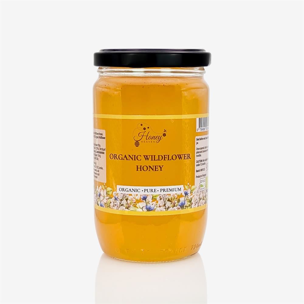 Honey Heaven Organic Wildflower Honey 950g