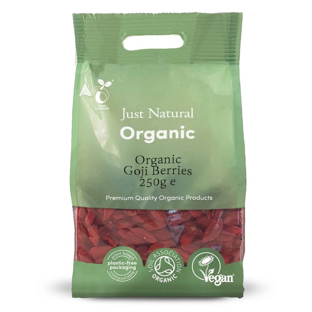 Just Natural Organic Organic Goji Berries 250g
