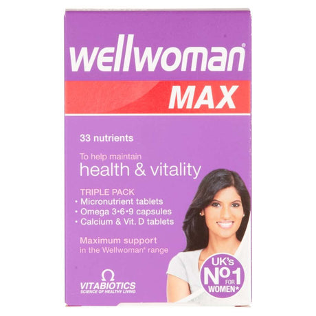 Vitabiotics Wellwoman Max - 84 Tablets/Capsules