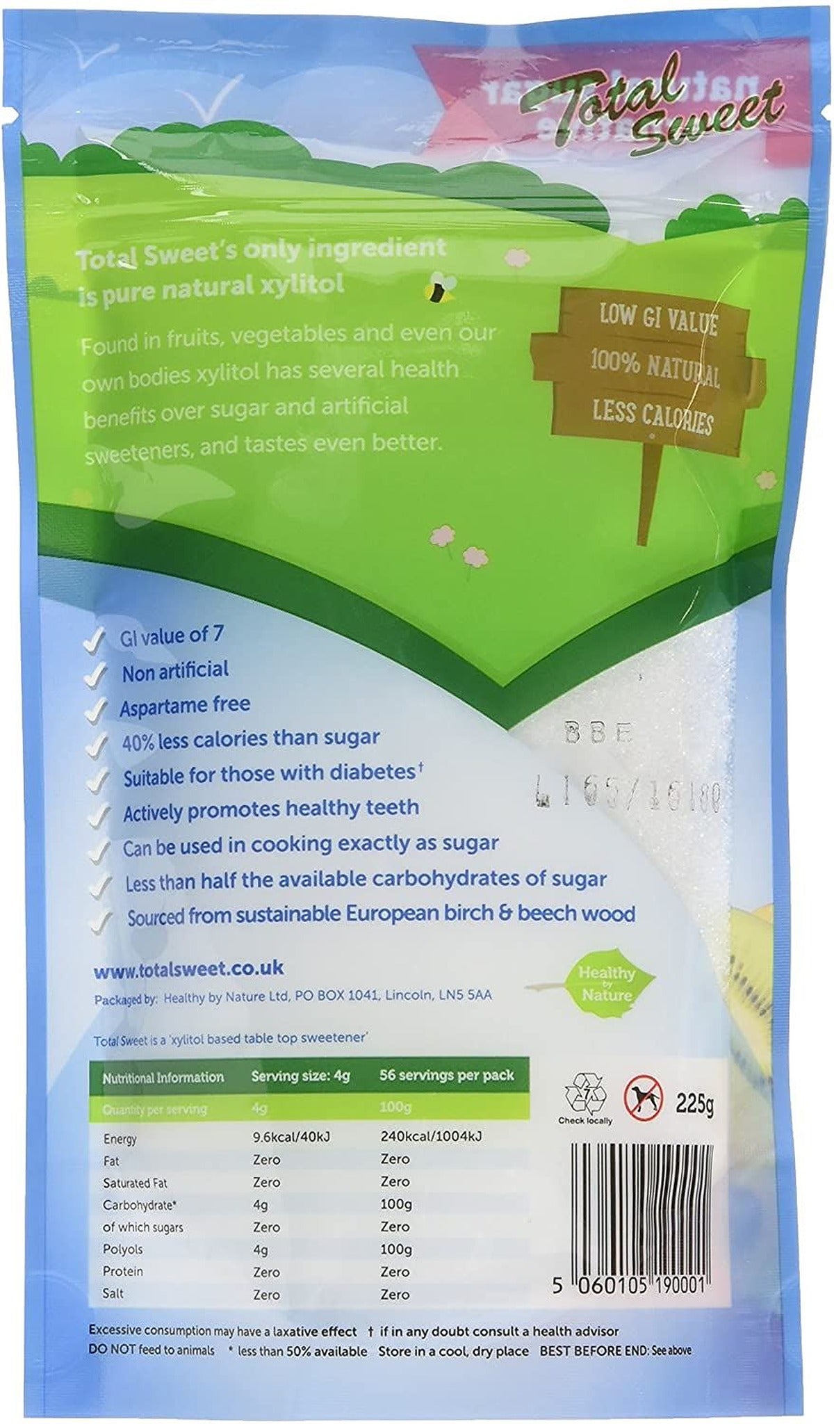 Total Sweet Xylitol Sweetener - 1KG - image 2