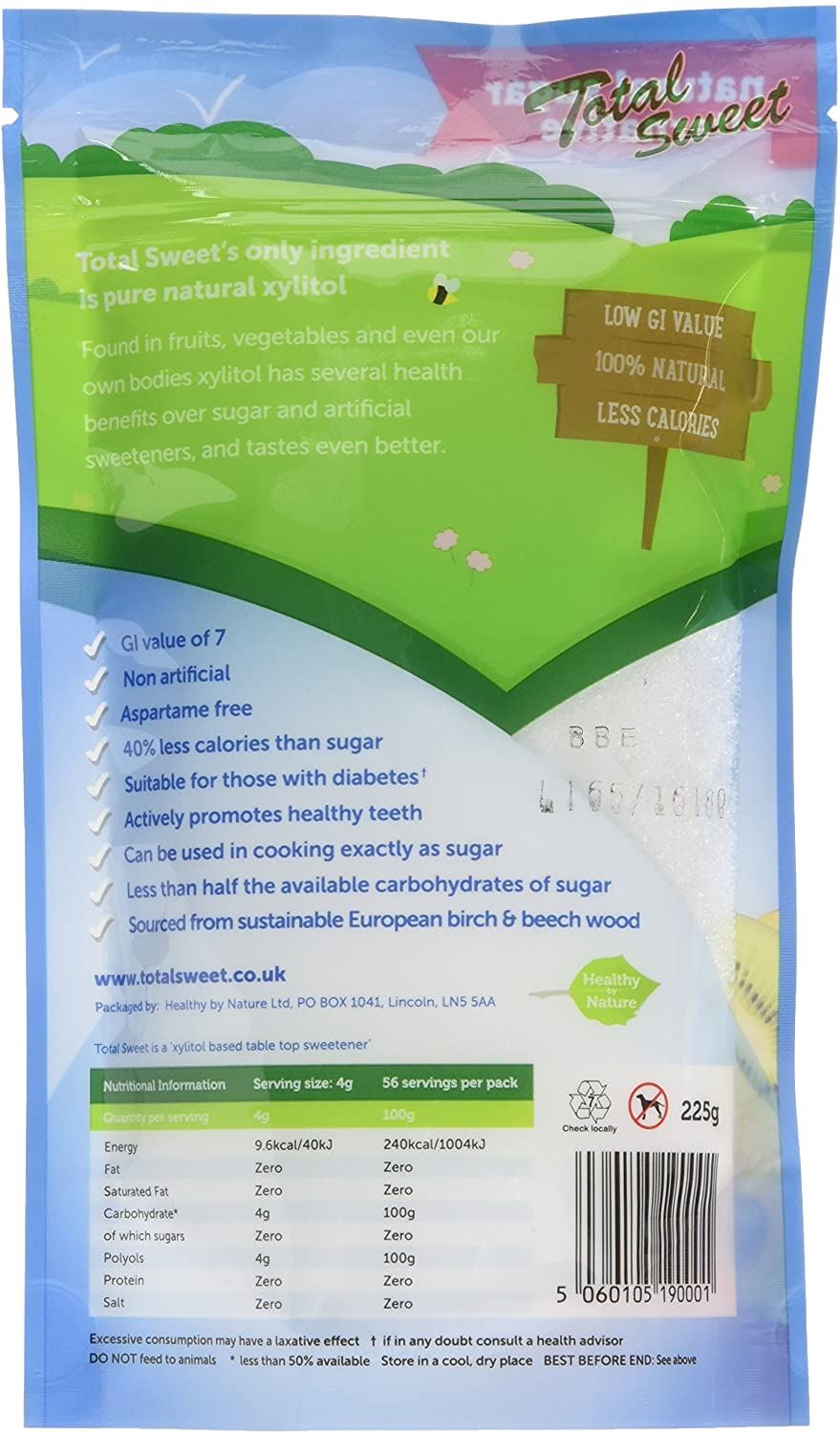 Total Sweet Xylitol Sweetener - 1KG