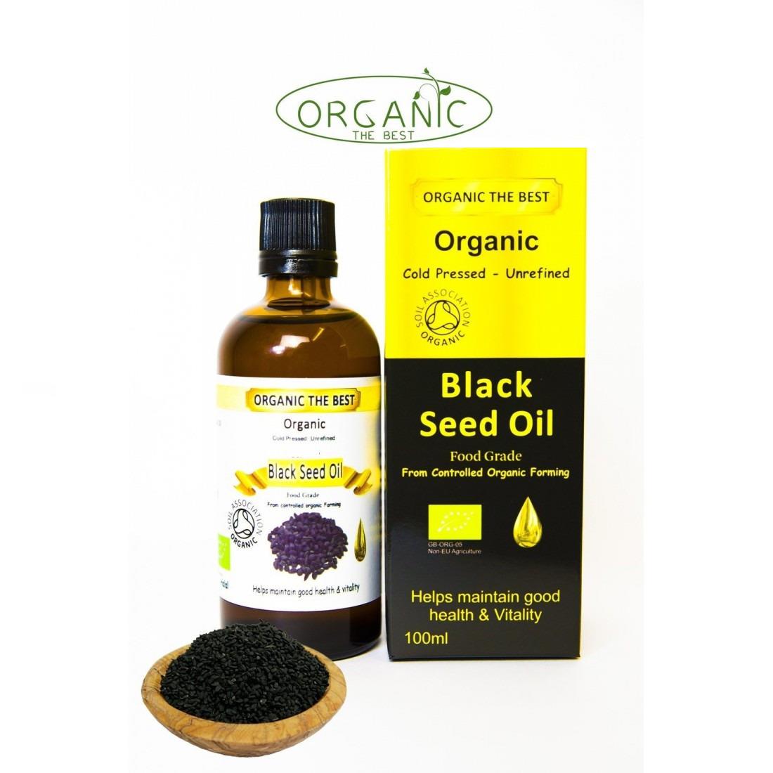 Organic The Best Organic Black Seed Oil Black Cumin 100ml