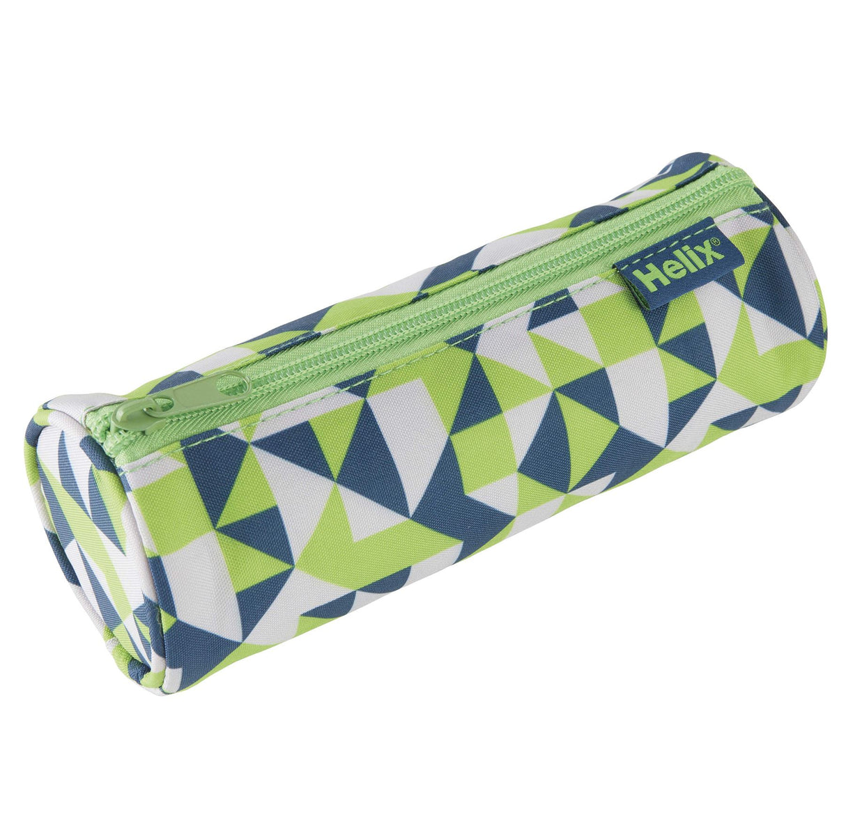 Helix Oxford Geo Pencil Case - Green