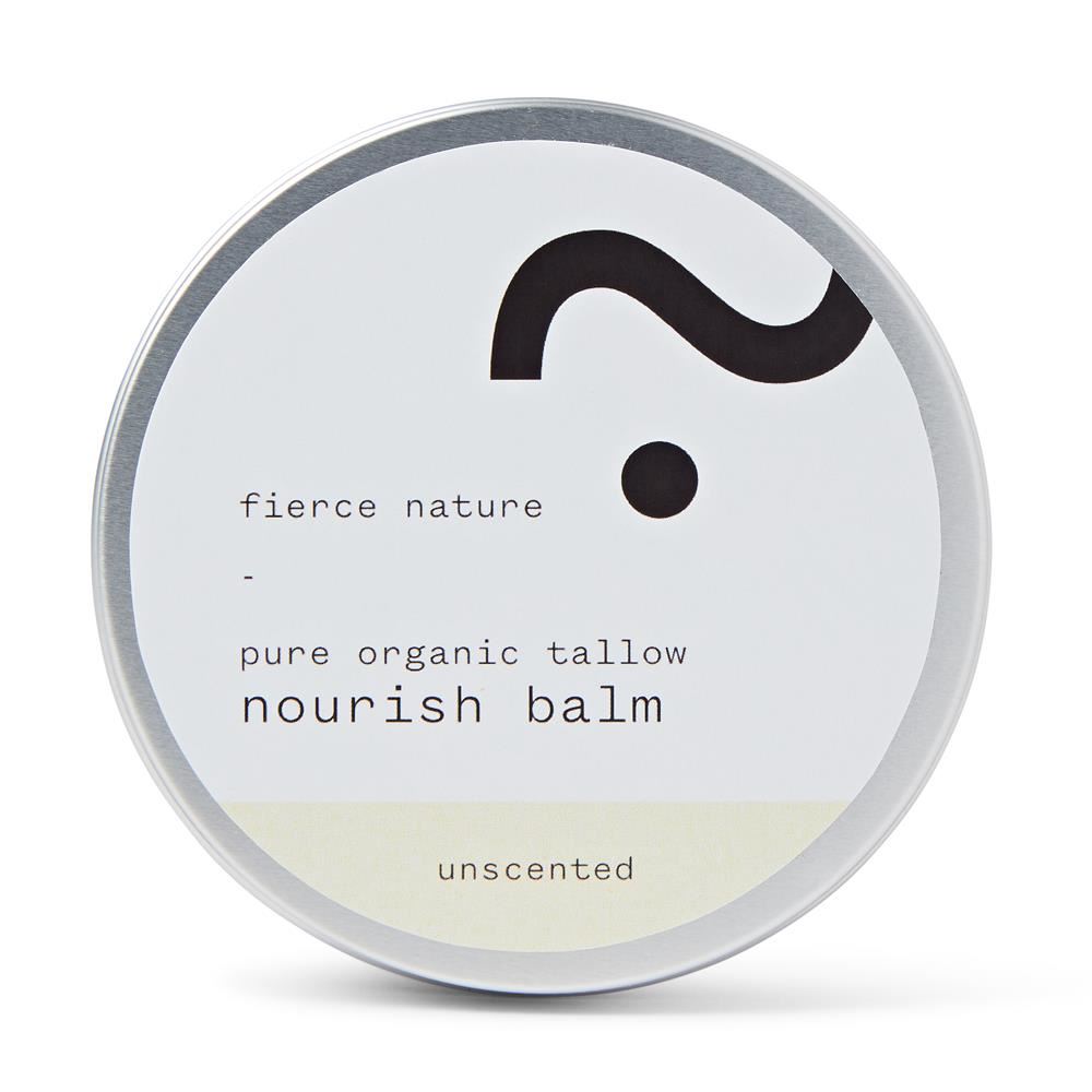 Fierce Nature Pure Organic Tallow Nourish Balm (Unscented) 100g