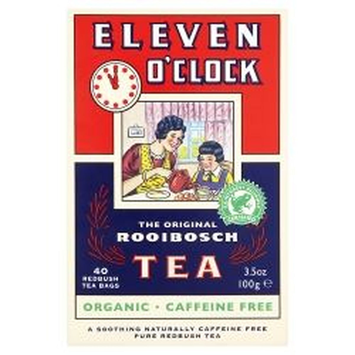 Eleven O'clock Organic Rooibosch Tea 40 tea bags