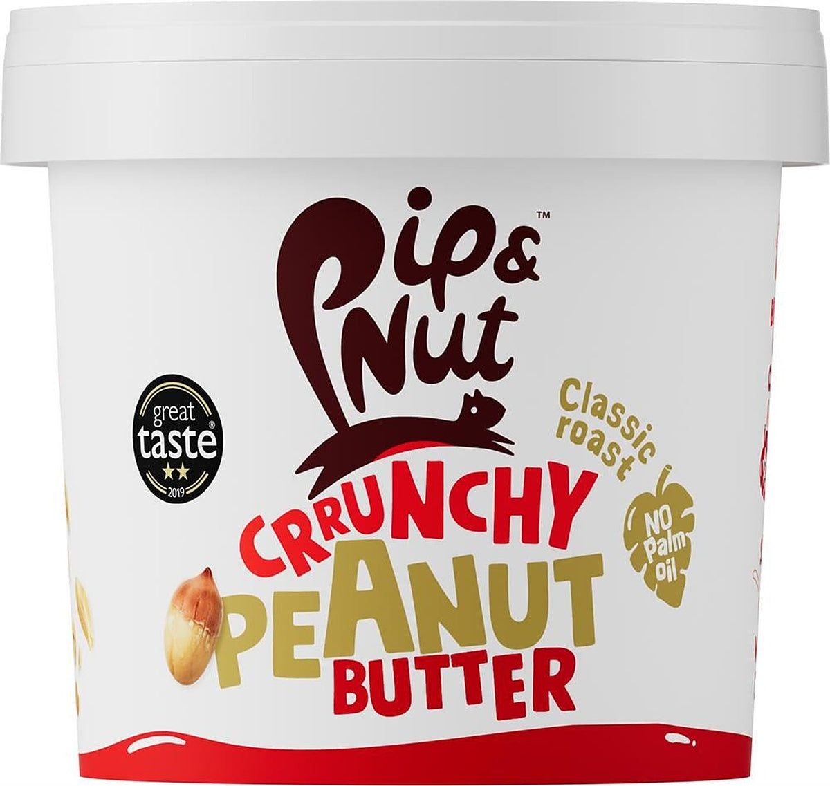 Pip and Nut Crunchy Peanut Butter 1000g