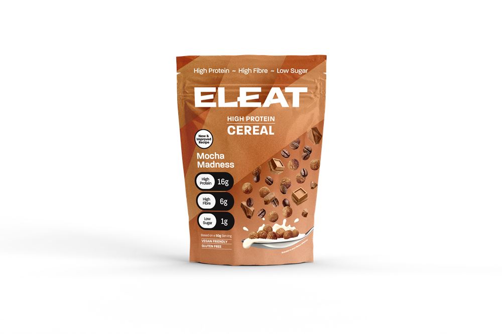 ELEAT Mocha Madness High Protein Cereal - 250g Pouch