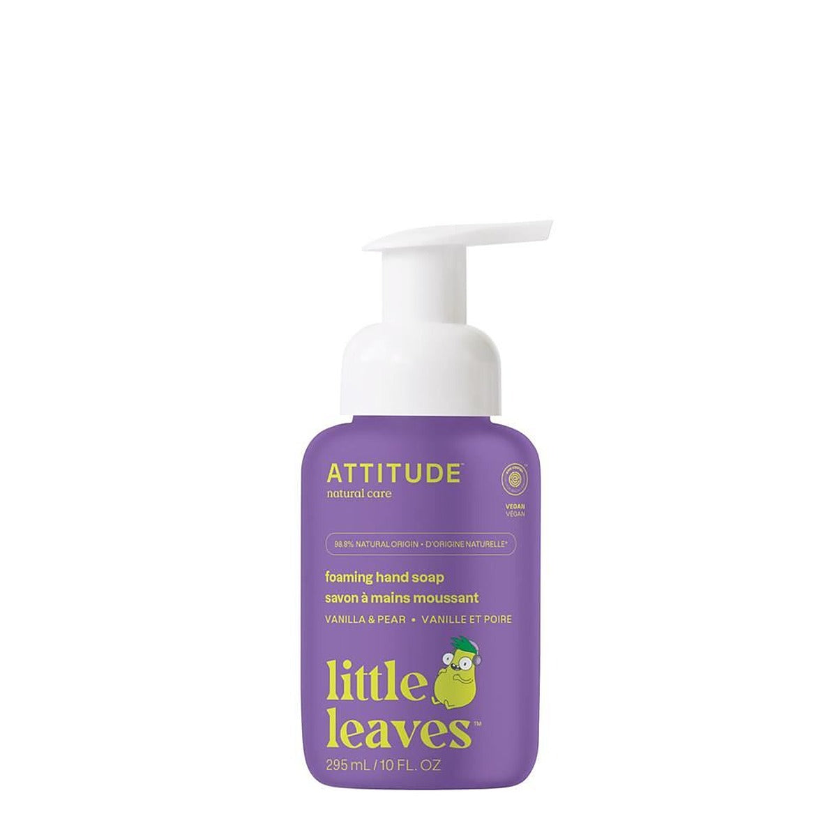 Attitude Little Leaves - Foaming Hand Soap - Vanilla and Pear 295ml
