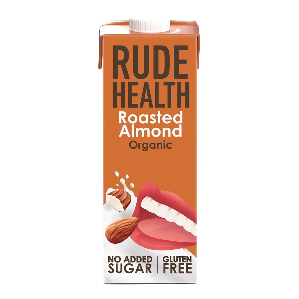 Rude Health Organic Roasted Almond and Oat Drink 1L