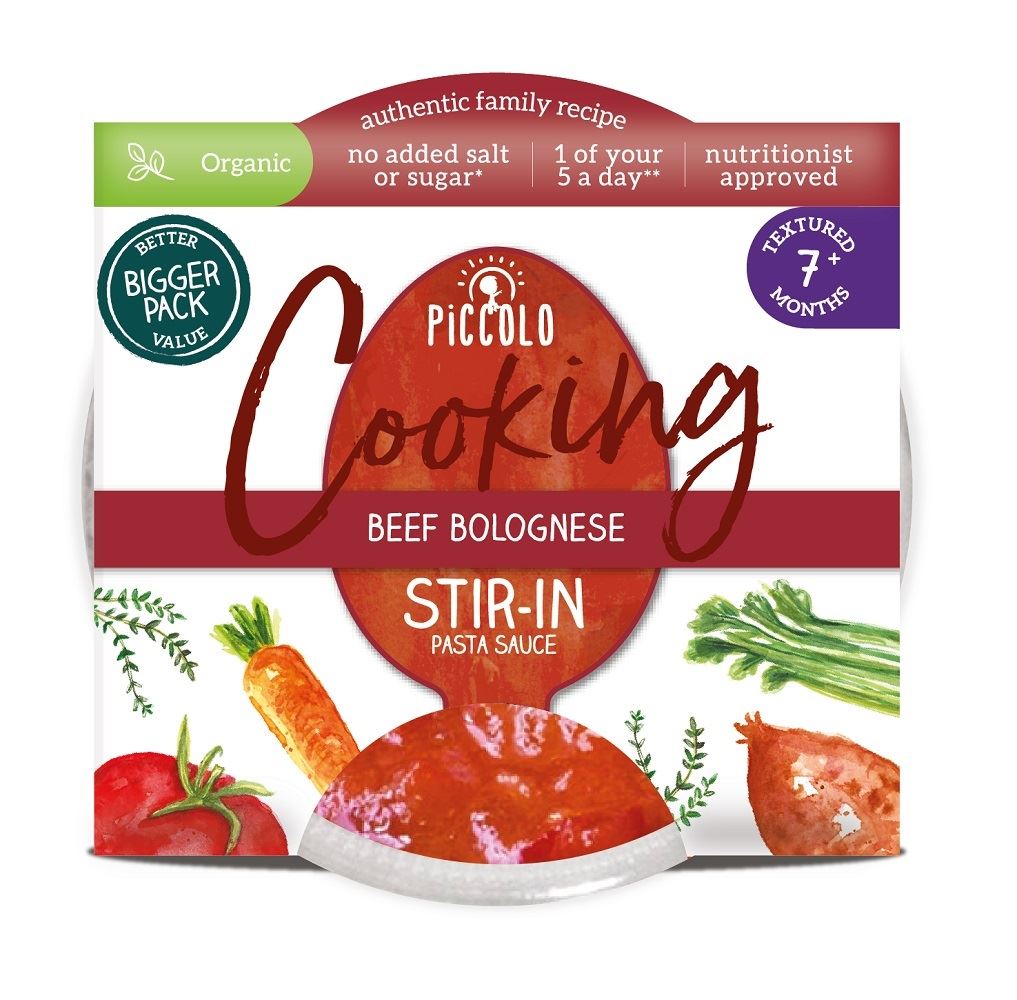 Piccolo Organic Bolognese Stir-In Sauce 120g