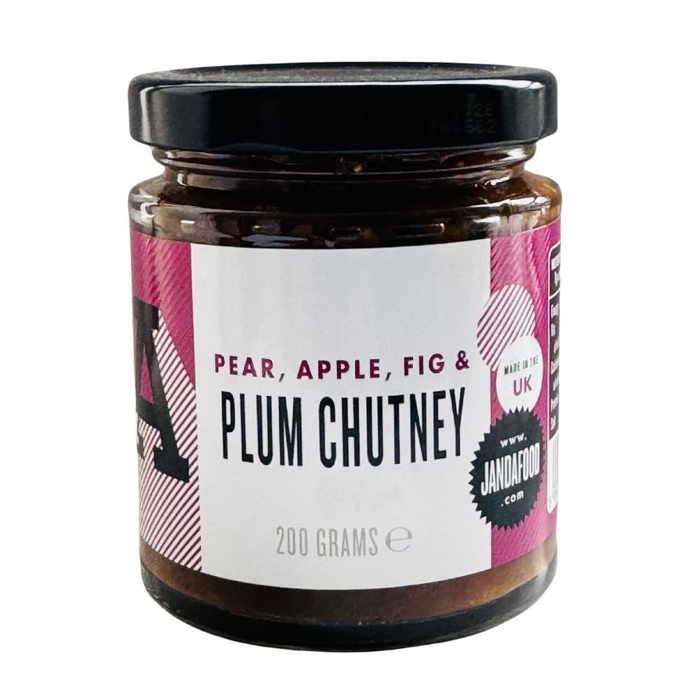 Janda Food J&A Pear Apple Fig & Plum Chutney 200g