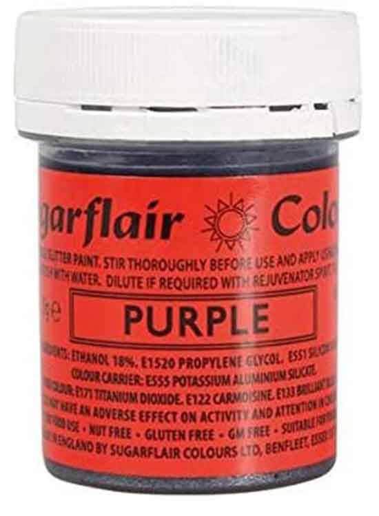 Sugarflair Edible Glitter Paint 35g - All Shade