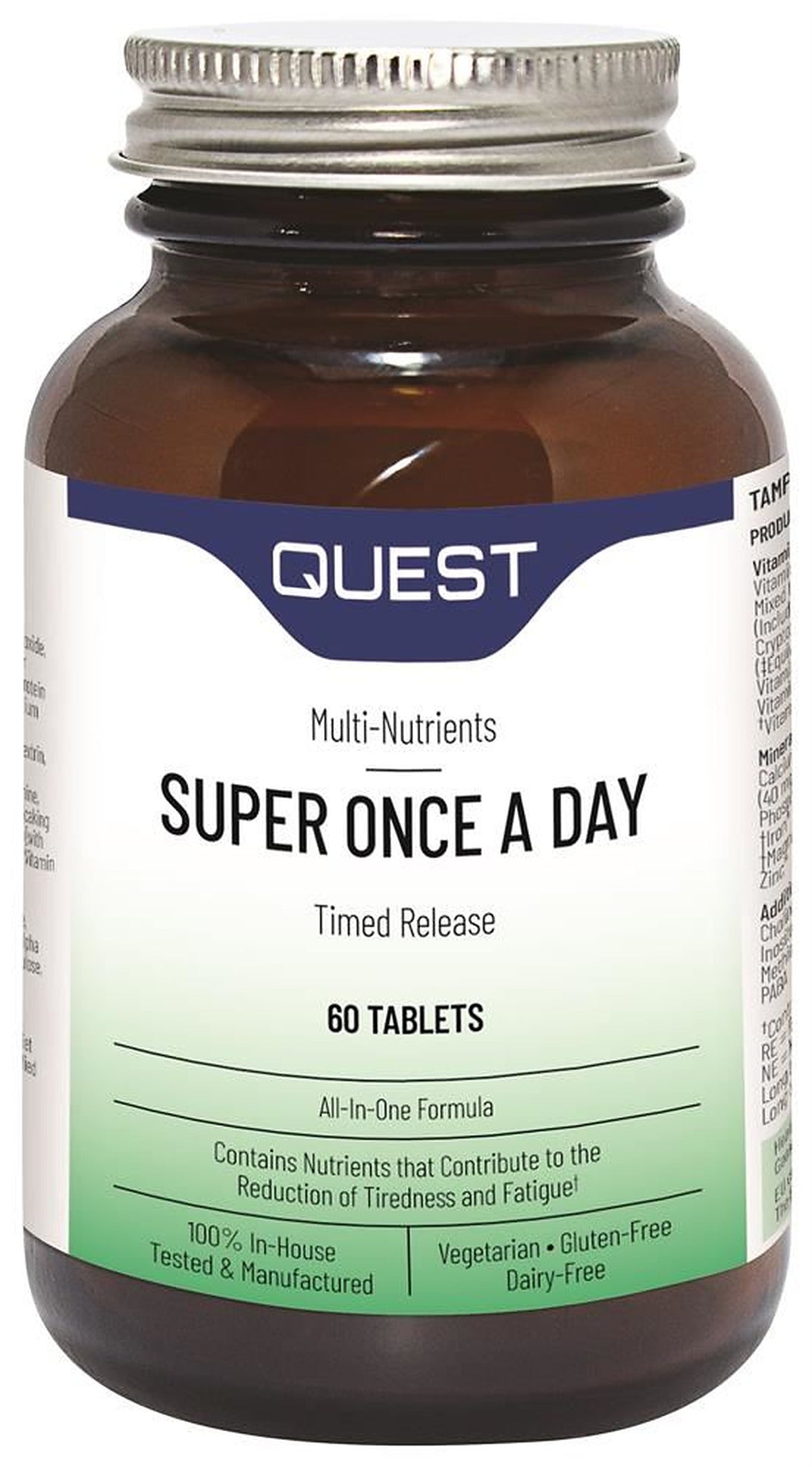 Quest SUPER ONCE A DAY (TIMED RELEASE) 60 Tablets