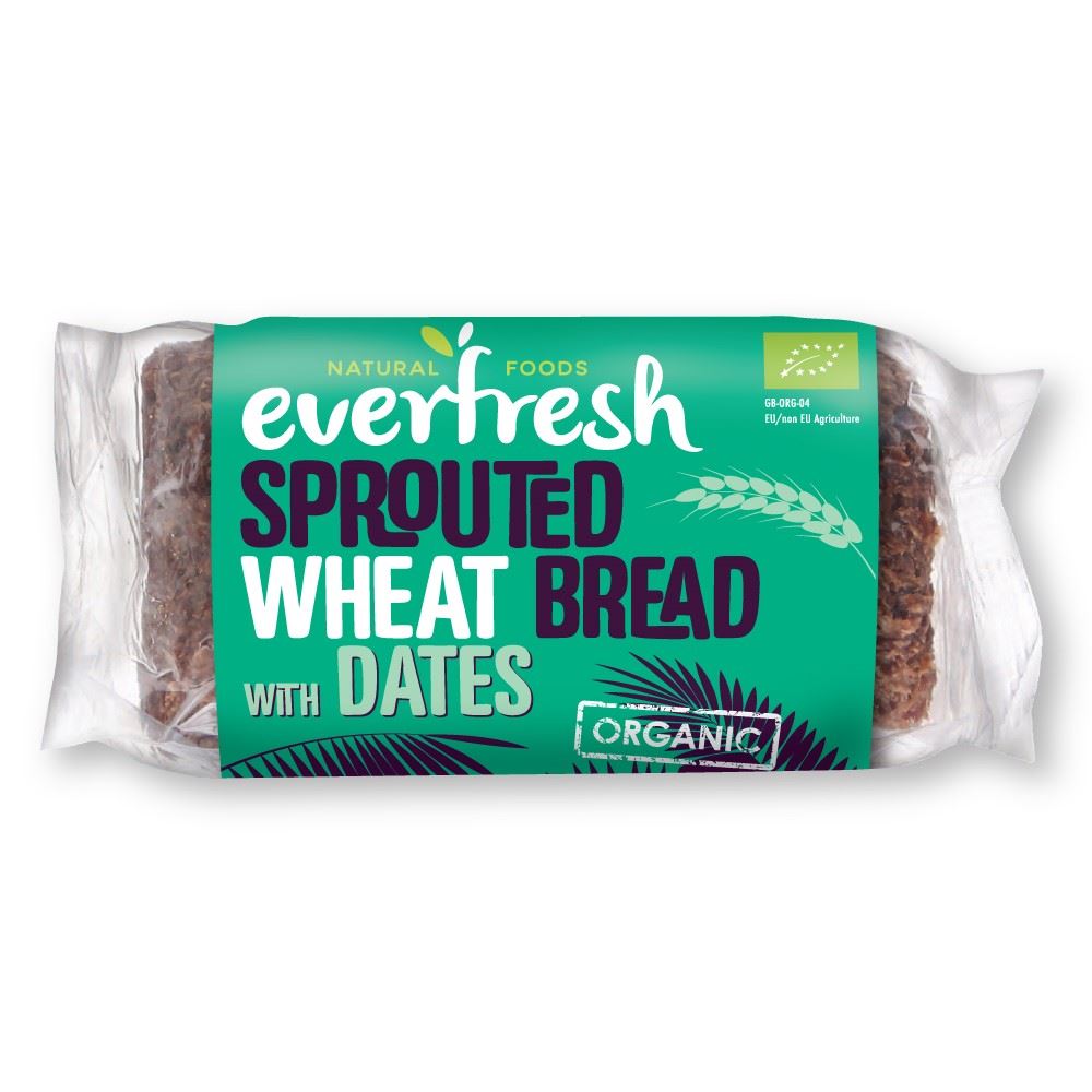 Everfresh Natural Foods Organic Sprouted Date Bread 400g