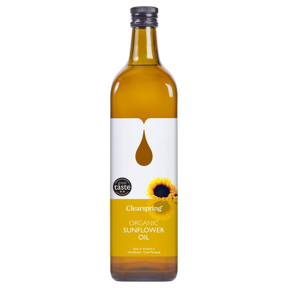 Clearspring Organic Sunflower Oil 1000ml