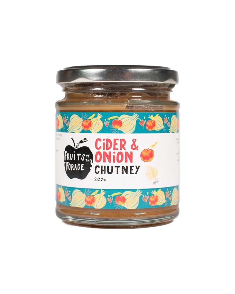 Fruits of the Forage Spicy Courgette Relish 185g - 6 Pack