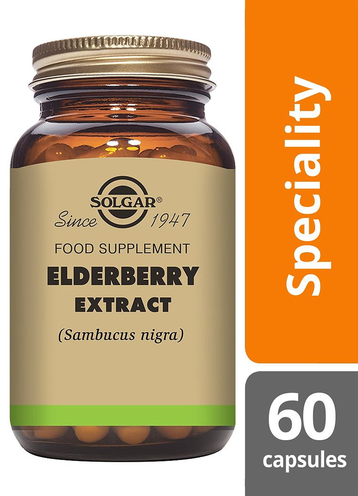 Solgar Elderberry Extract - 60 Vegicaps - image 2