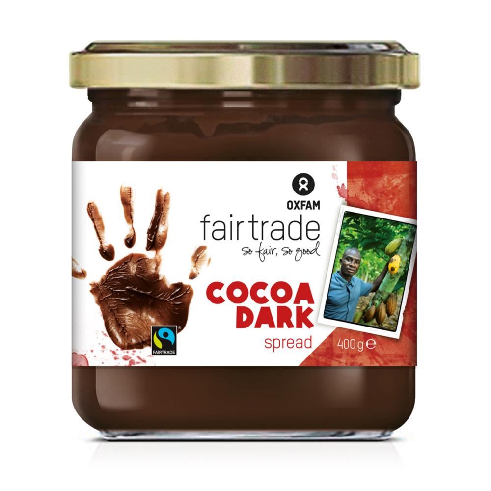 Oxfam Fair Trade Dark Chocolate Spread 400g