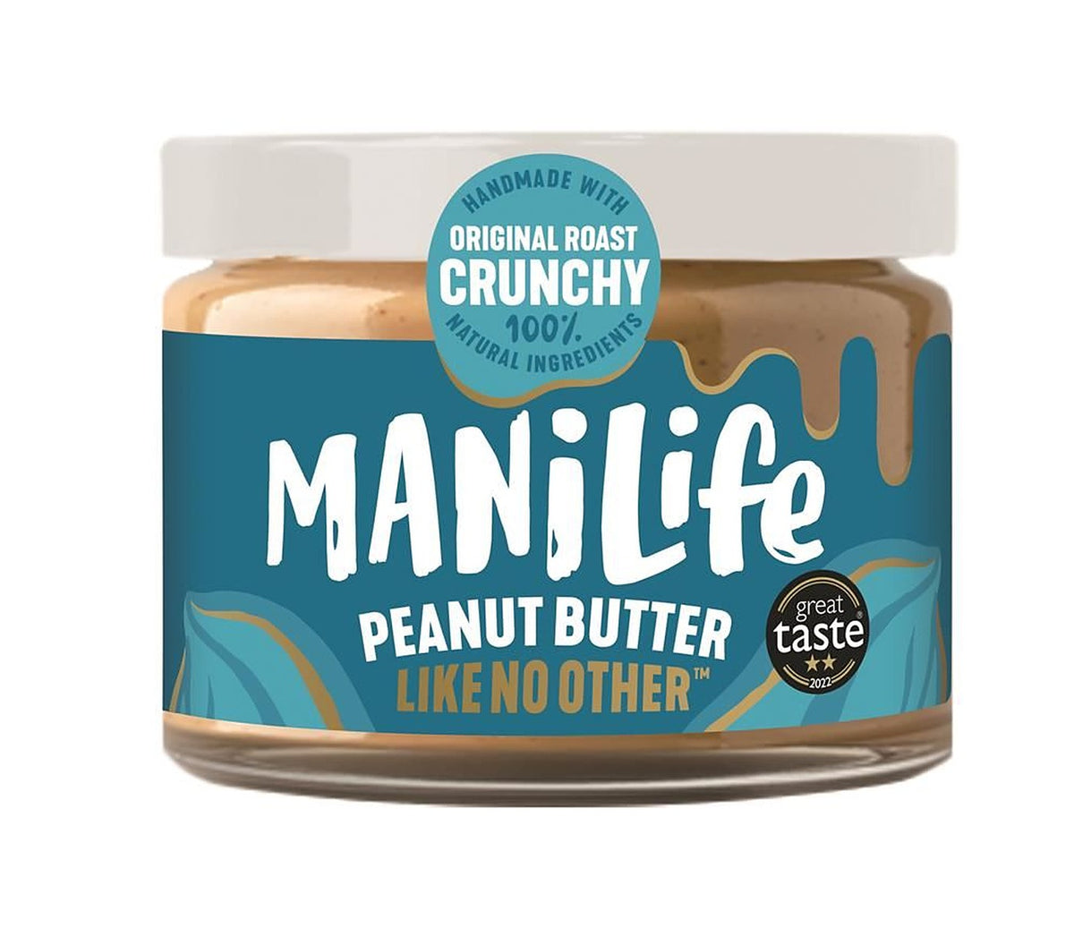 Manilife Original Roast Crunchy Peanut Butter Jar 275g