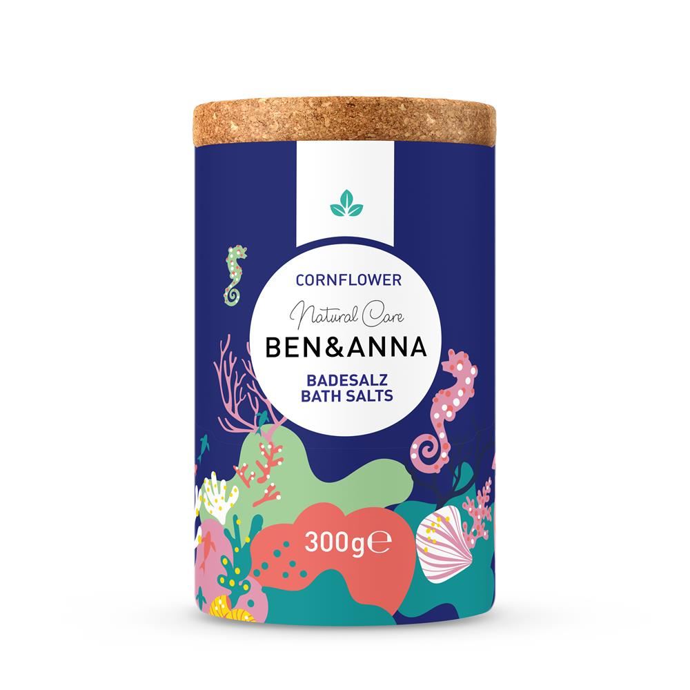 Ben and Anna Ben & Anna Cornflower Bath Salts 300g