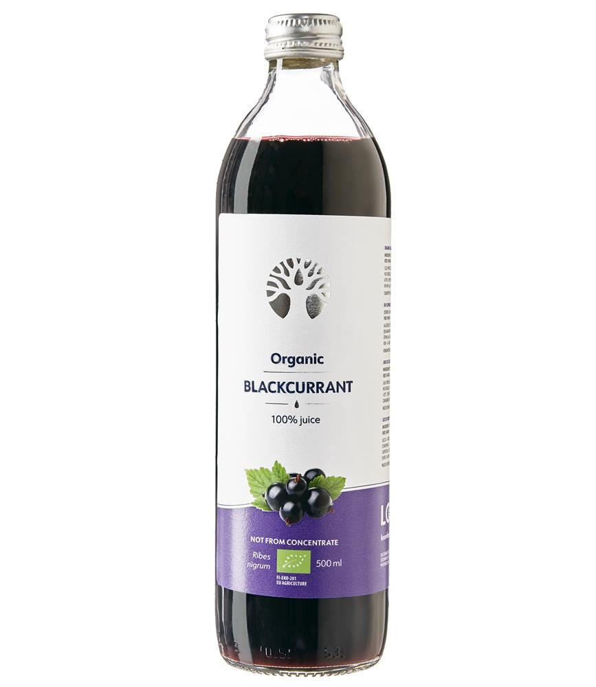 Loov Organic 100% Blackcurrant Juice 500ml