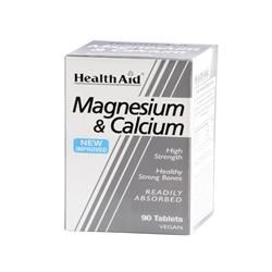 HealthAid Magnesium & Calcium 90 Tablets