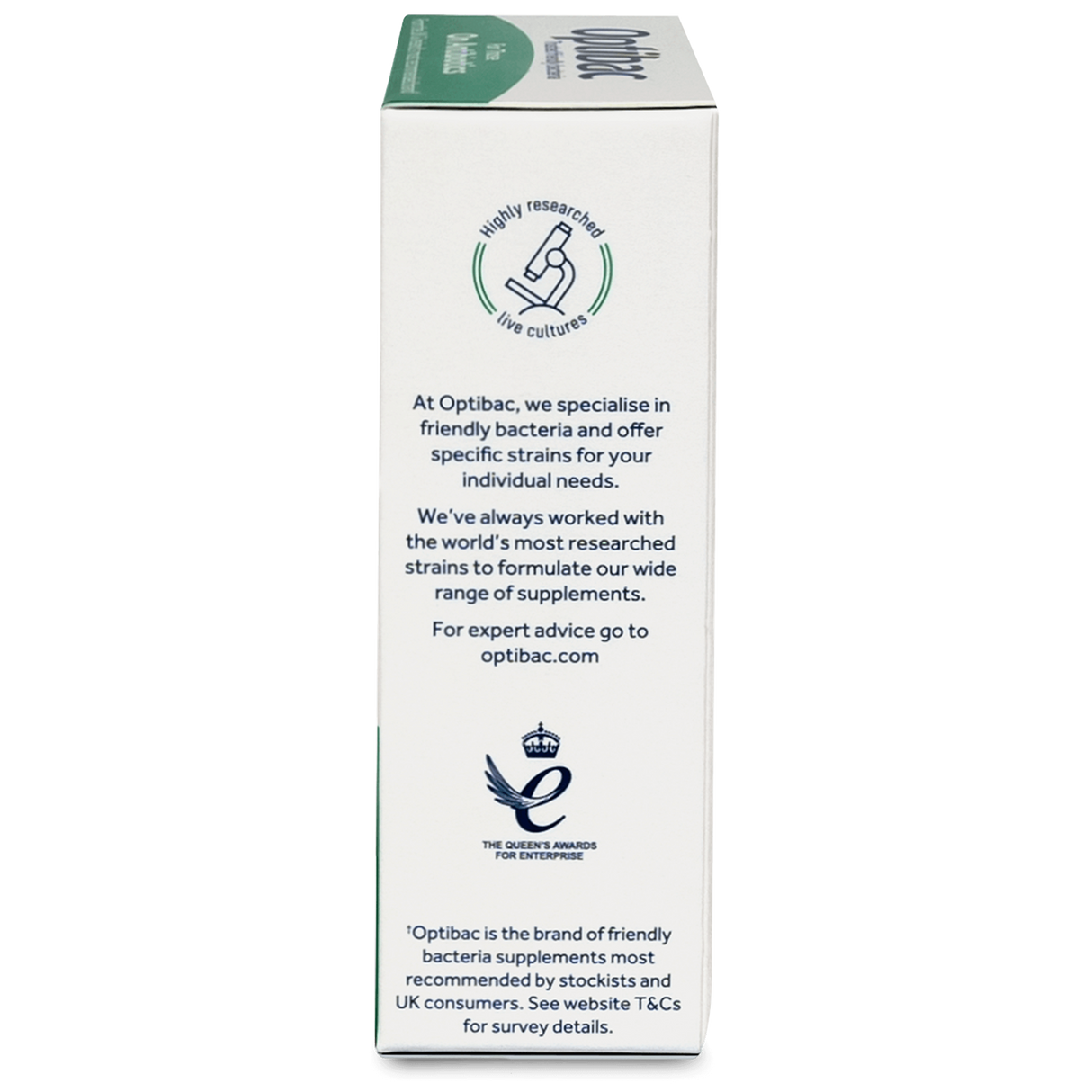 OptiBac Probiotics For Those on Antibiotics 10 Capsules