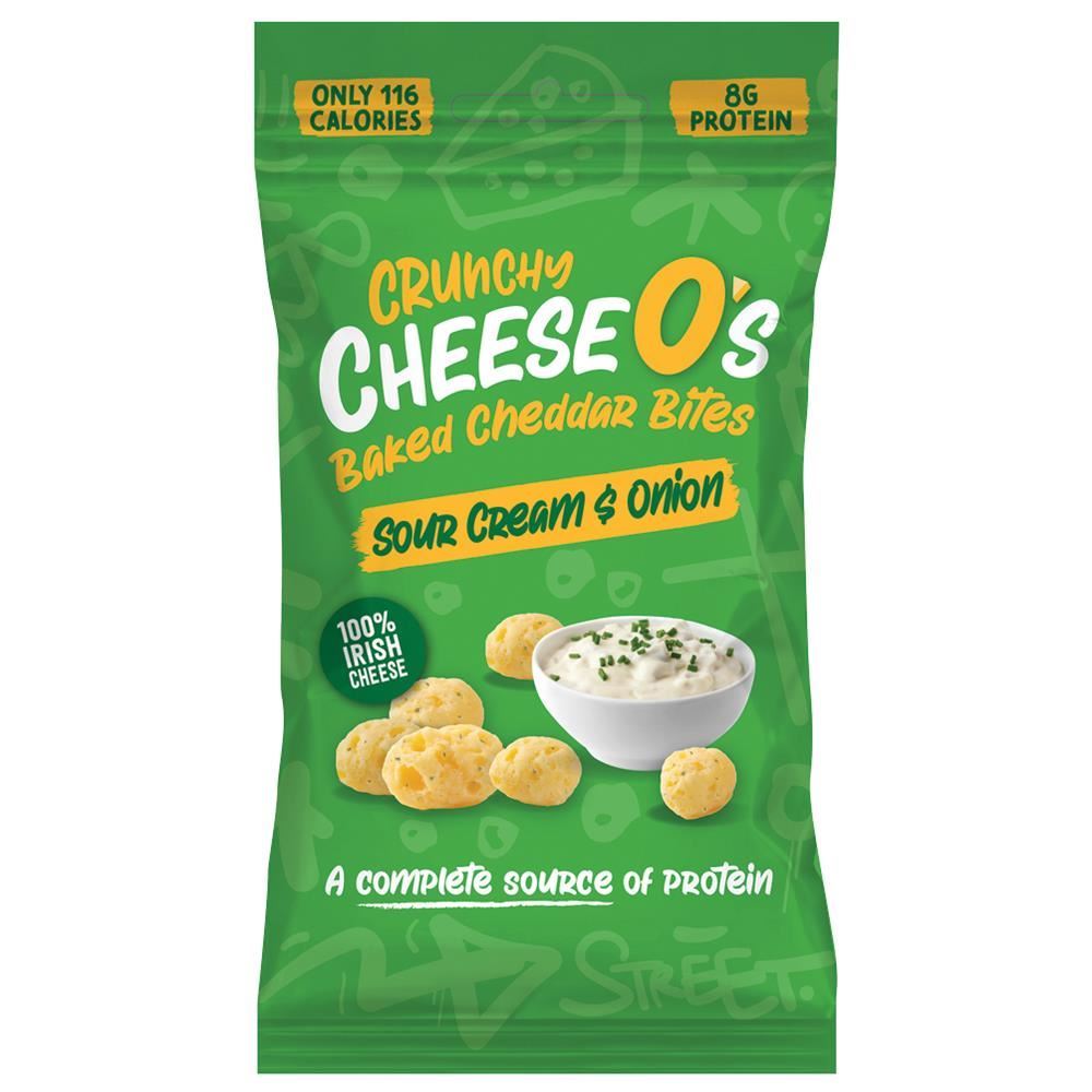 Cheeseo's Sour Cream & Onion Baked Cheddar Bites 20g - 10 Pack