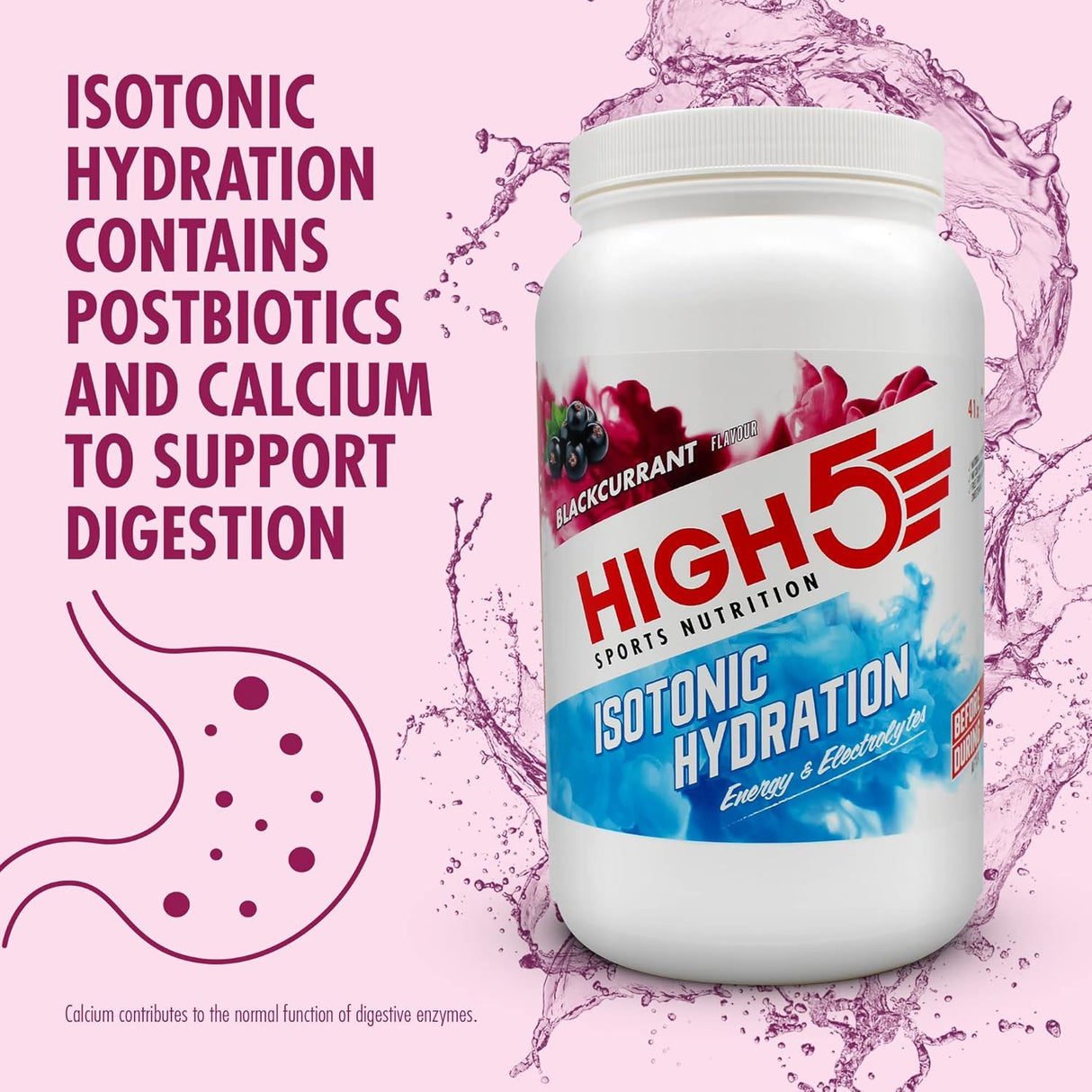 High 5 Isotonic Hydration 1.23kg - Blackcurrant