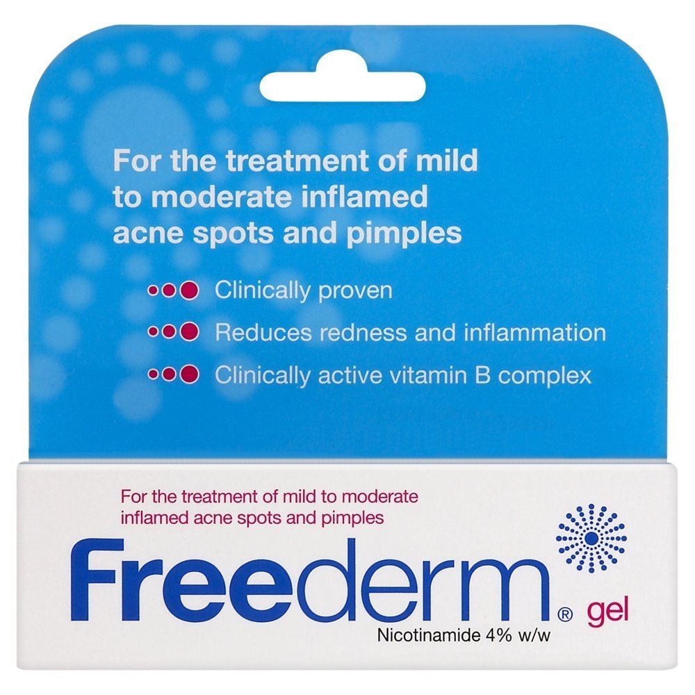 Freederm Treatment 4% Gel - 10g Treatment For Acne Spots & Pimples