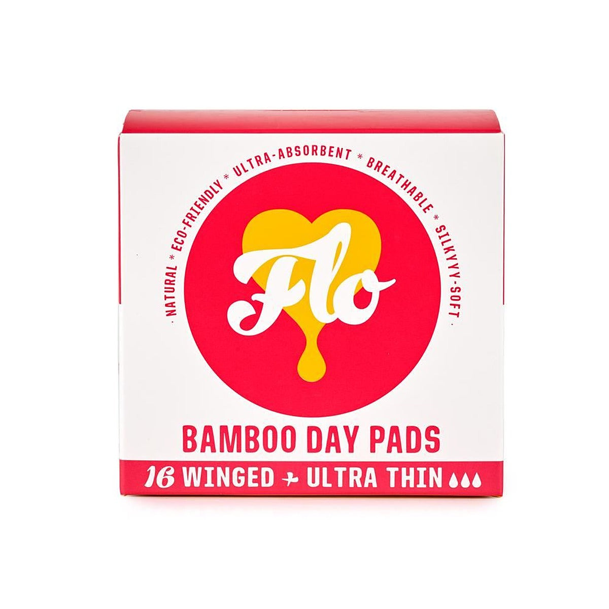 Here We Flo Bamboo Day Pad Pack (16 pads)