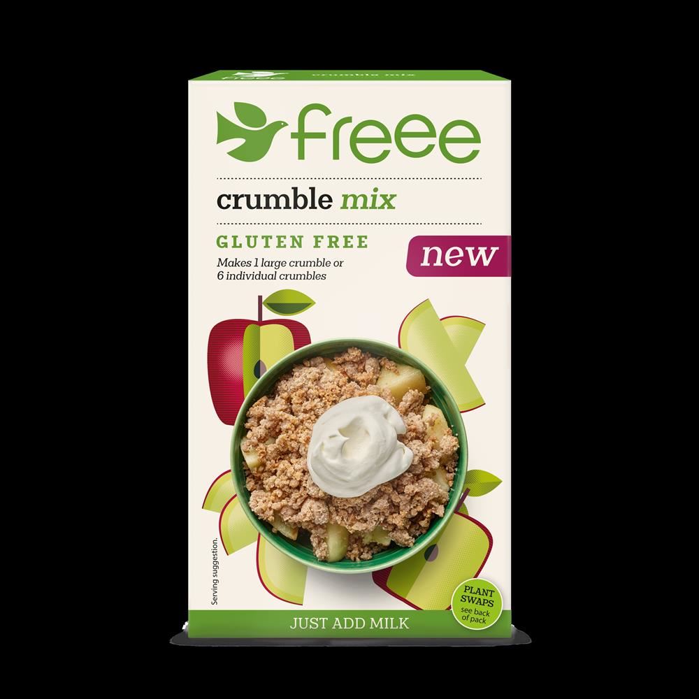 Doves Farm Freee Gluten Free Crumble Mix 225g - 6 Pack