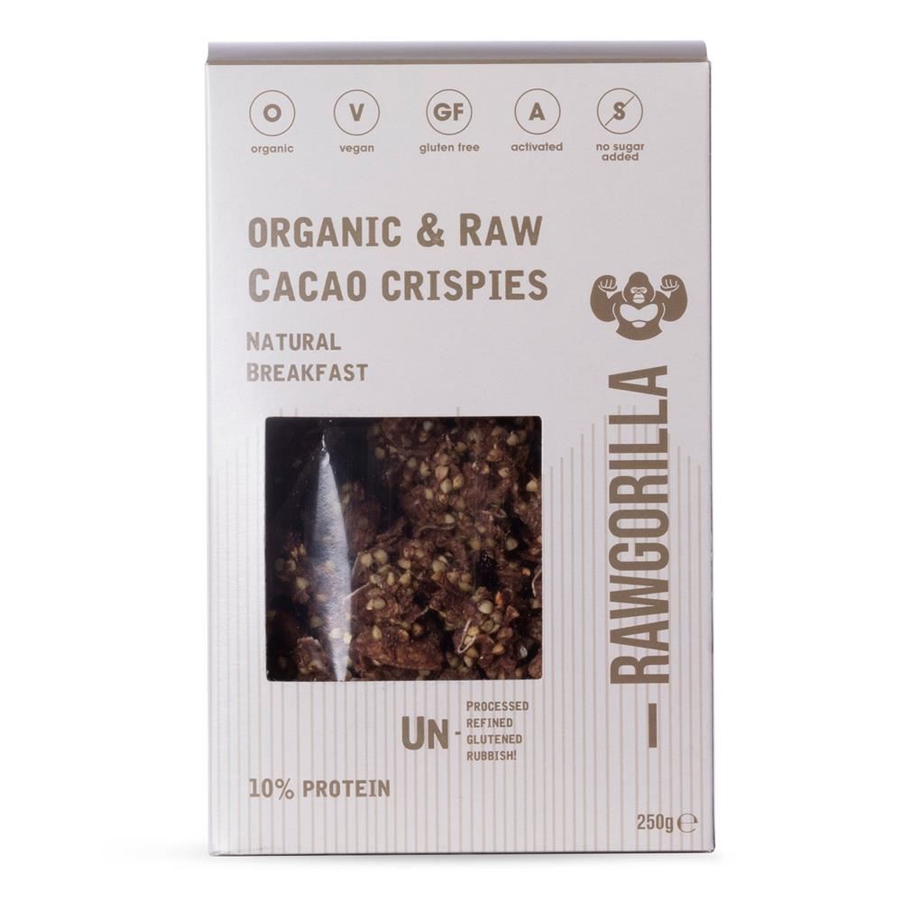 Raw Gorilla Organic Cacao Crispies 250g