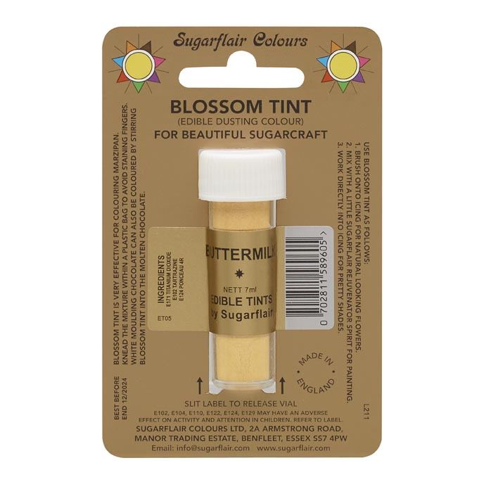 Sugarflair BLOSSOM TINT Edible Food Colour Powder - 7ml